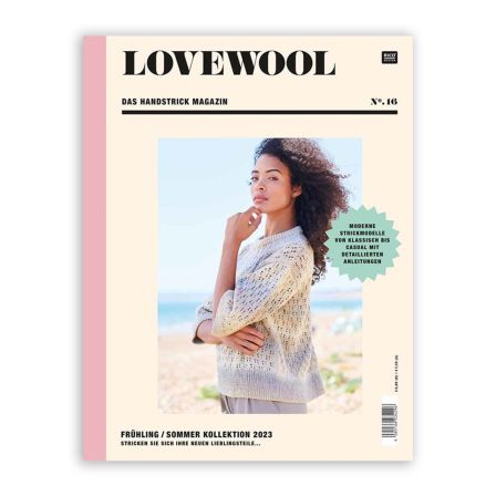 Magazine "Lovewool n° 16" de RICO DESIGN (allemand/français)