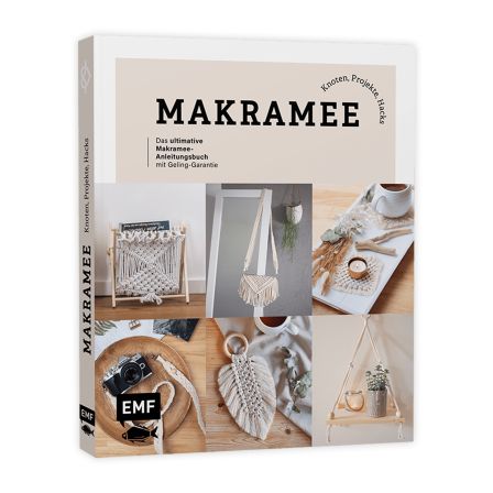 Livre - "Makramee: Knoten, Projekte, Hacks" (en allemand)