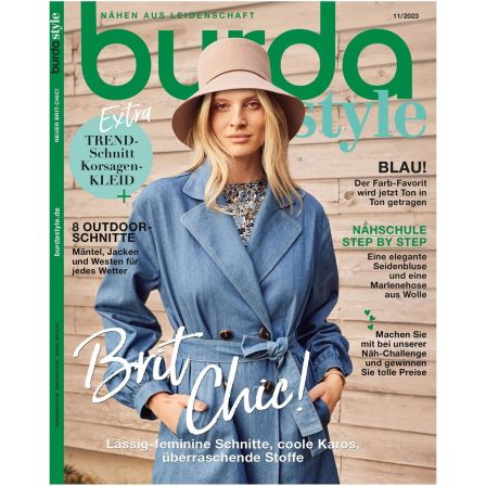 burda style Magazin - 11/2023 Ausgabe November