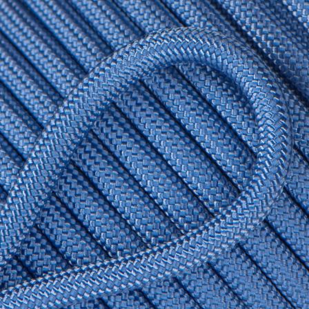 Cordon en polyester "Recycling PET" Ø 6 mm ​(bleu)