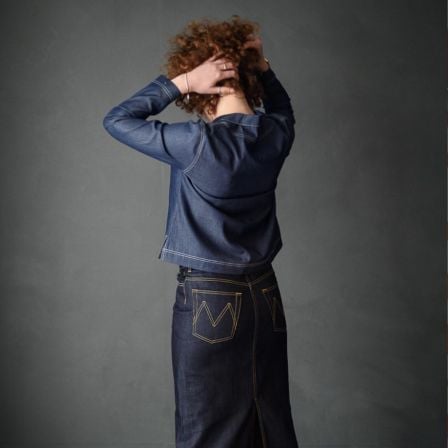 Patron - jupe en jeans pour dames "Clementine" t. 32-44 de MERCHANT & MILLS (anglais)