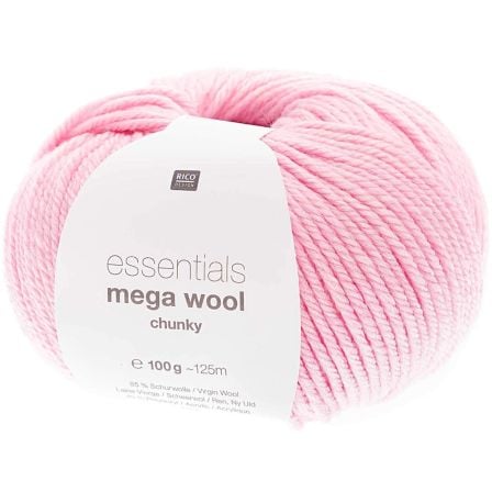 Wolle - Rico Essentials Mega Wool chunky (bonbonrosa)
