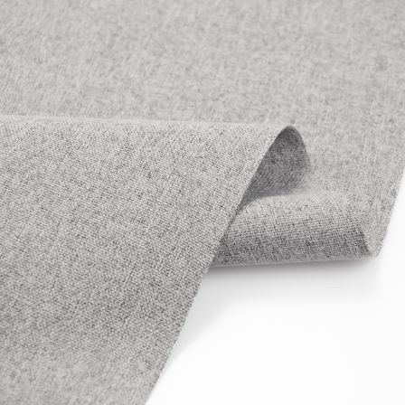 Tissu occultant - grande largeur "Rideau - Nuit" (gris chiné)