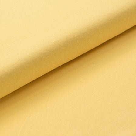 Jersey coton - uni "Leo & Lucie" (jaune pastel)