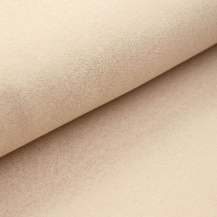 Sweat de coton  "Jogging  - lurex scintillant" (beige clair-doré chiné)