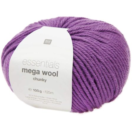 Wolle - Rico Essentials Mega Wool chunky (lila)