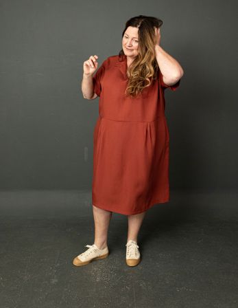 Schnittmuster - Damen Kleid "The Factory" Gr. 46-54 PLUS size von MERCHANT & MILLS (englisch)