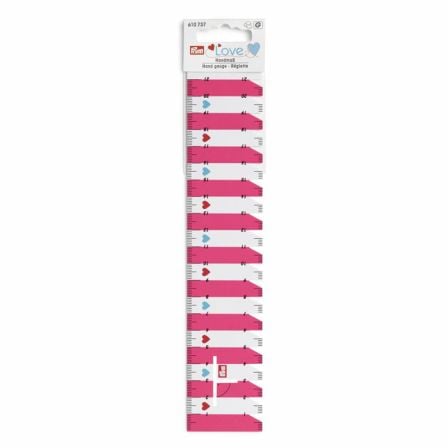 PRYM Love - Hand- & Saummass Lineal  21 cm (pink) 610737