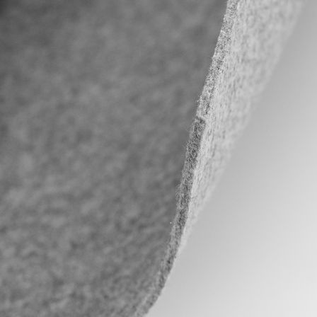 Feutrine "uni" 4 mm (gris chiné)