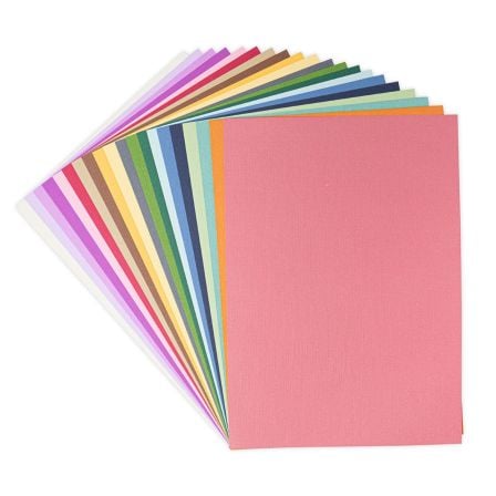 Papier cartonné "Muted Colors" 216 g/m², lot de 80 feuilles (multicolore) de Sizzix