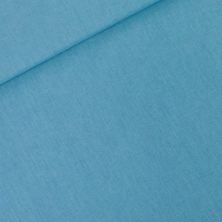 Leinen/Viskose "uni - niagara blue" (blau) von See You at Six