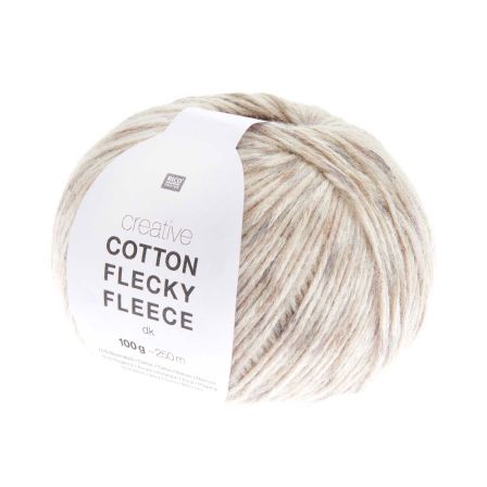Wolle - Rico Creative Cotton Flecky Fleece (earthy)