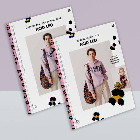 Buch "Acid Leo" -  das kleine Rico Design Nähbuch (deutsch/franzöisisch)