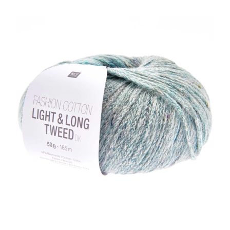 Wolle - Rico Fashion Cotton Light & Long Tweed dk (smaragd)