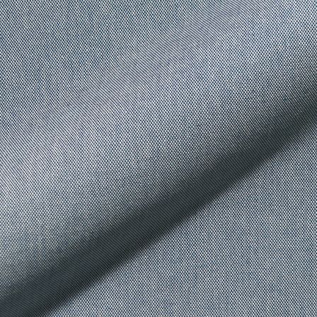 Tissu de décoration en coton "Dobby" (bleu canard/écru)
