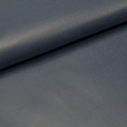 Heavy canevas coton enduit "Soft Touch" (bleu gris)