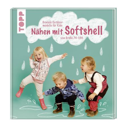 Livre - "Nähen mit Softshell" pour enfants (74-134) (en allemand)