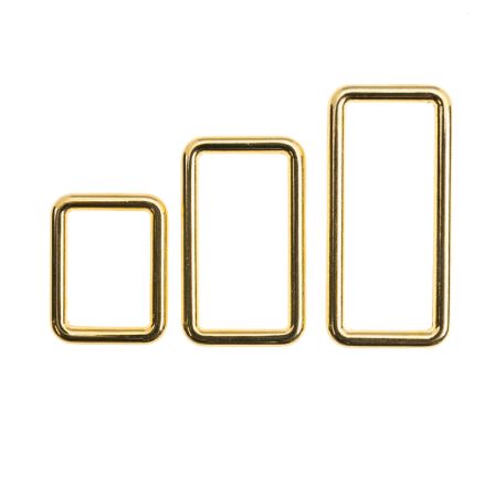 Schlaufe - Trägerschnalle "Metall" 20/30/40 mm (gold)