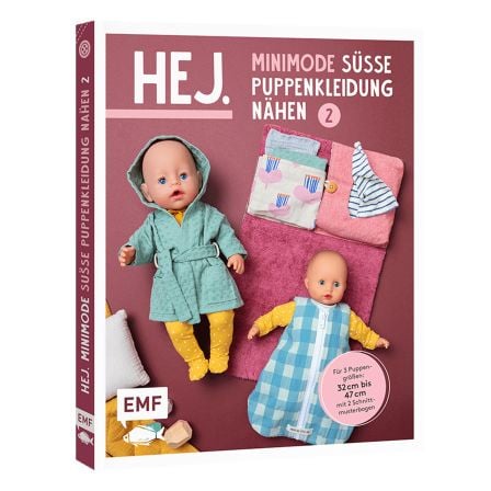 Buch - "Hej. Minimode - Süsse Puppenkleidung nähen 2" von Svenja Morbach