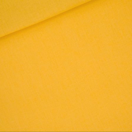Leinen/Viskose "uni - balloon yellow" (gelb) von See You at Six