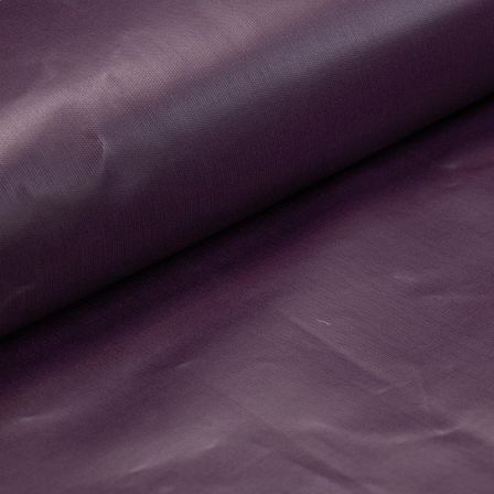 Heavy canevas coton enduit "Soft Touch" (aubergine)
