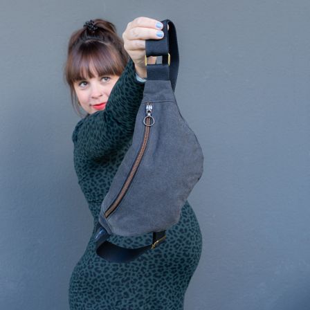 Bauchtasche "HIP BAG - Loreen" aus Canvas