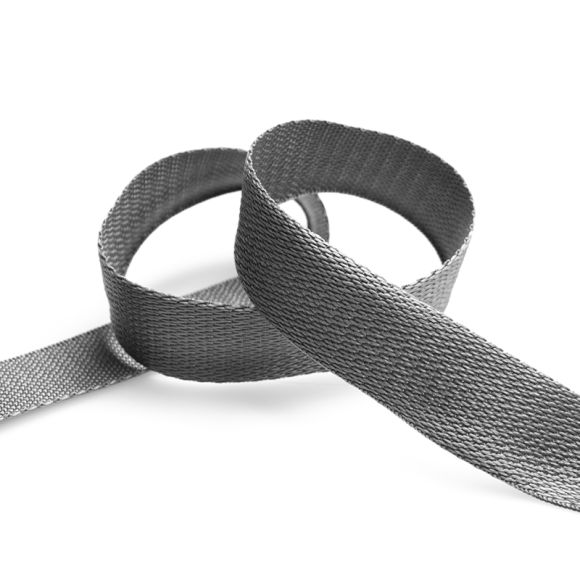 Ganse "uni" 20/30 mm - pièce à 1 m (anthracite)