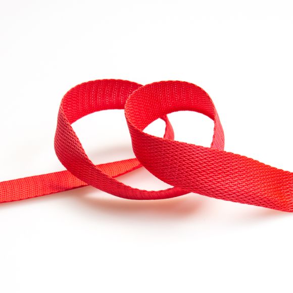 Einfassband “uni” 20/30 mm - Stück à 1 m (rot)
