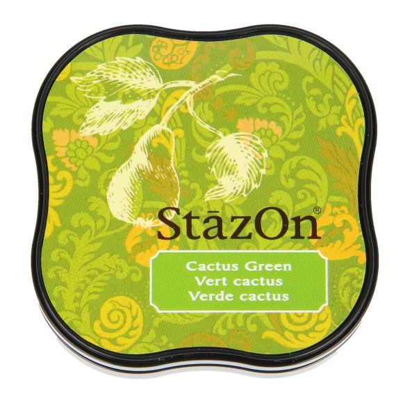Stempelkissen - midi "StazOn - Permanent" (52/cactus green) von Tsukineko