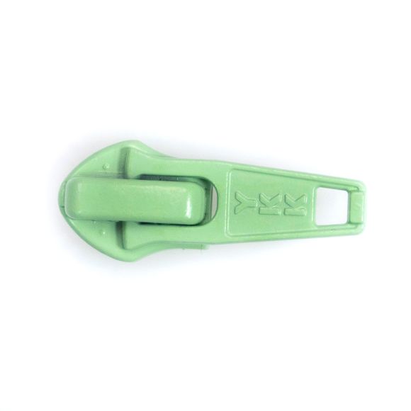 Zipper/Trapezschieber - zu Reissverschluss "Basic" (532 pastellgrün) von YKK