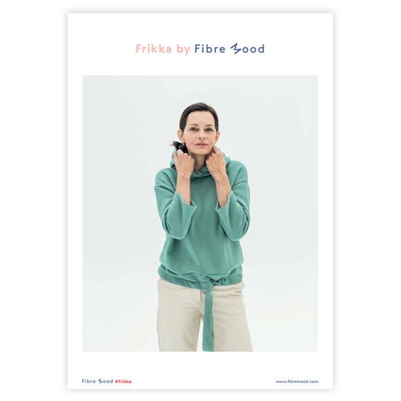 Schnittmuster - Damen Sweater "Frikka" (Gr. XS-XXXL) von Fibre Mood