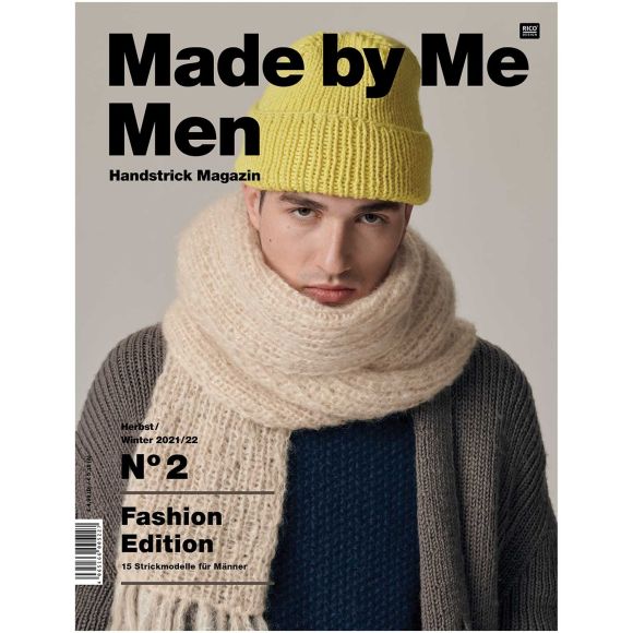 Magazine "Made by Me - Men Nr. 2" de RICO DESIGN (français/allemand)