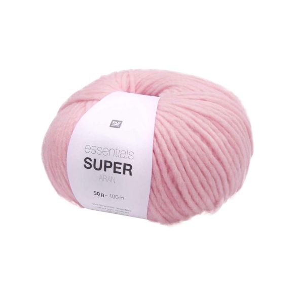 Wolle - Rico Essentials Super Aran (rosa)