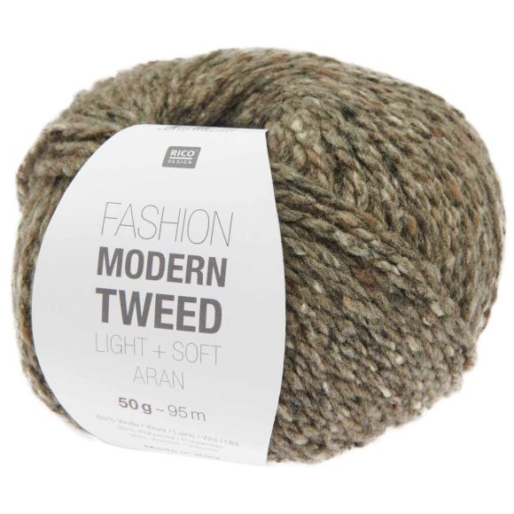 Wolle - Rico Fashion Modern Tweed aran (anthrazit)