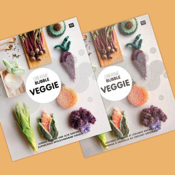 Magazine “Creative Bubble - Veggie” de RICO DESIGN (allemand/français)