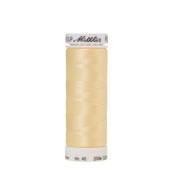 Mettler Quilt- & Stickgarn - glänzend "Poly Sheen" Spule à 200 m (0660/vanilla)