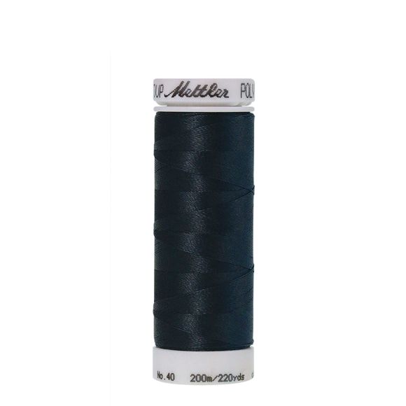 Mettler Quilt- & Stickgarn - glänzend "Poly Sheen" Spule à 200 m (4174/charcoal)