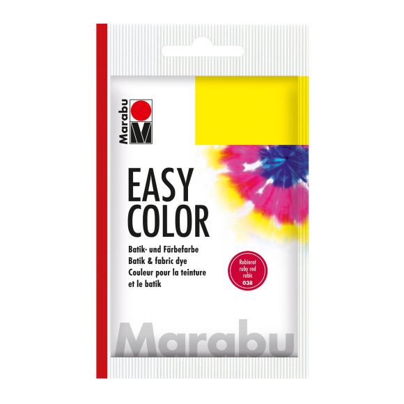 Marabu Batik- & Färbefarbe "Easy Color" 25 g (038/rubinrot)