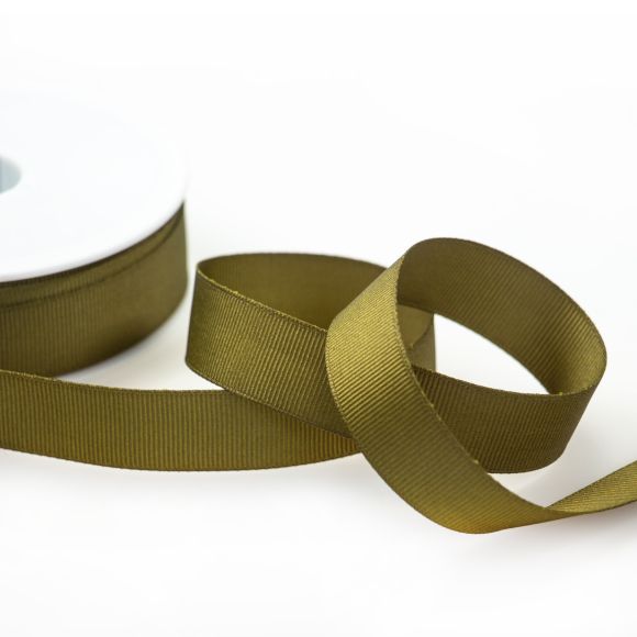 Ripsband "Uni" 20/25 mm (oliv)