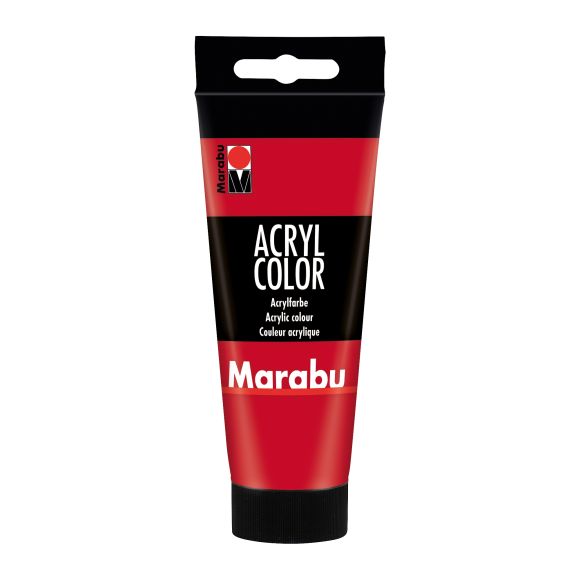 Marabu Peinture acrylique "Acryl Color" 100 ml (031/rouge cerise)