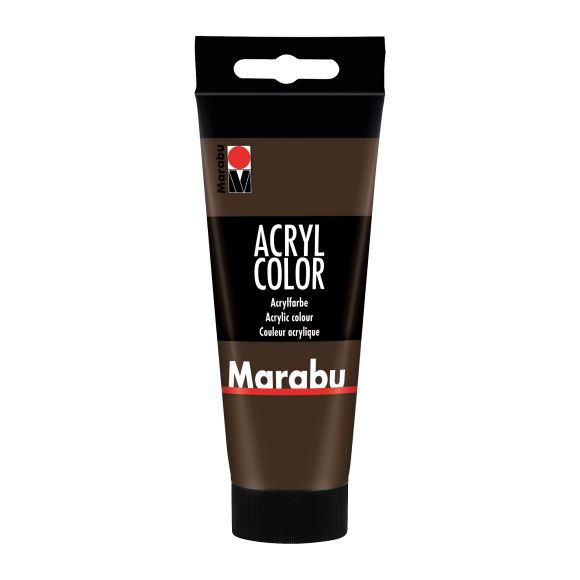 Marabu Peinture acrylique "Acryl Color" 100 ml (045/brun foncé)