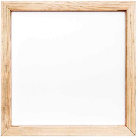 Stickrahmen Holz "Punch Needle" - 45 x 45 cm (natur) von RICO DESIGN