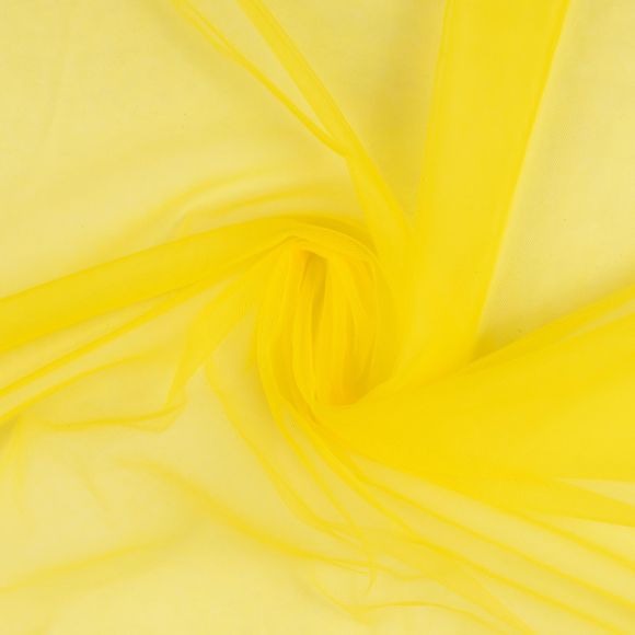 Tüll-Stoff "Soft Touch" (gelb)