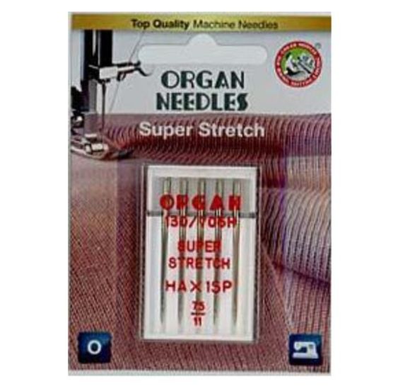 Nähmaschinennadeln / Overlock "Super Stretch" 75, 5 Stk. von ORGAN