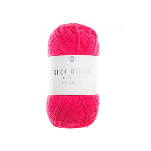Amigurumiwolle - Rico Creative Ricorumi Neon (pink)