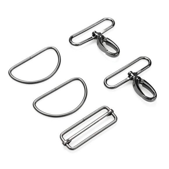 Taschen Hardware Kit "Classic" 50 mm (onyx)