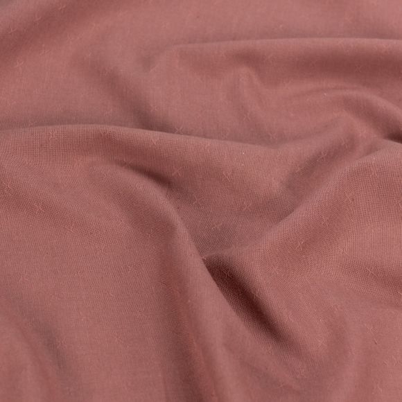 Baumwolle "Sprout Wovens - Marsala" (rosenholz) von Fableism