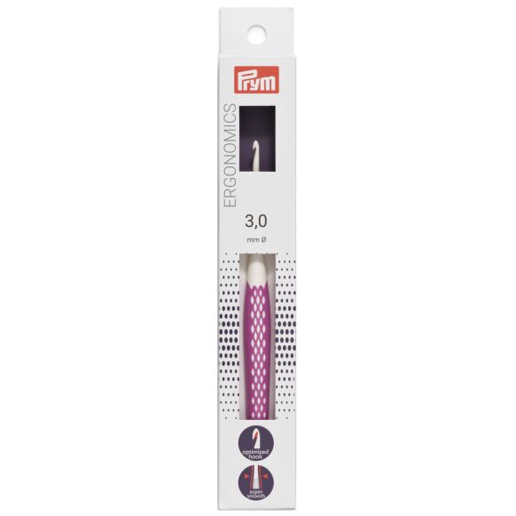 PRYM Wollhäkelnadel "prym.ergonomics" (3 mm) 218483