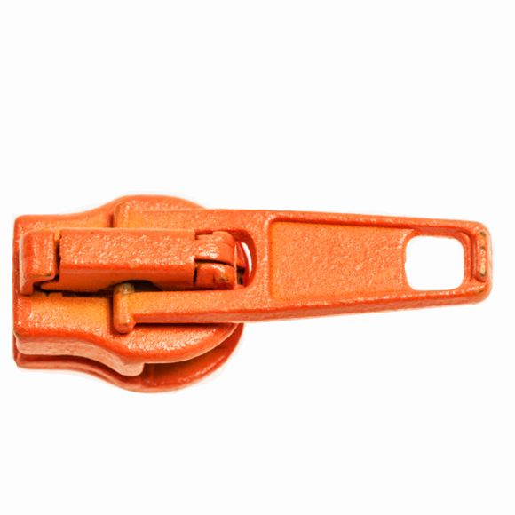 Zipper/Trapezschieber - zu Reissverschluss "Basic" mittel (C523 neonorange)