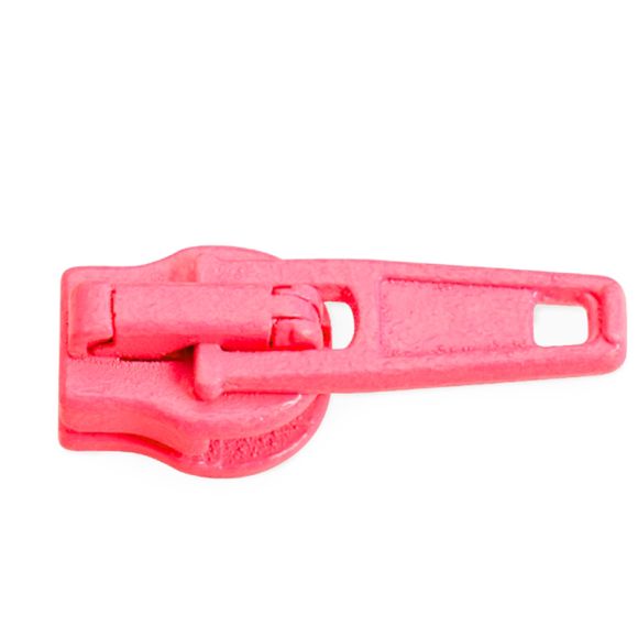 Zip/curseur trapèze pour fermeture Éclair "Basic" moyen (C516 pink fluo)